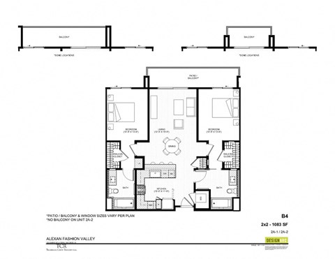 B4 2x2 floor plan